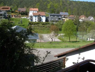 Ausblick von Haustüreingang (© Karin Knöspel)