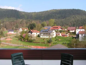 Ausblick Fewo Waldblick II (© Familie Schütze)