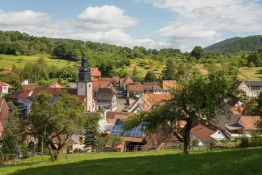 Blick auf Schwanheim