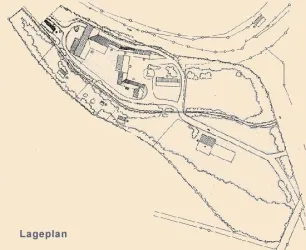 Lageplan Kaiserbacher Mühle (© privat)