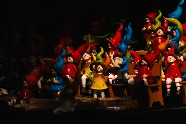 Kleine Wichtelfiguren