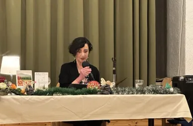 Tina S. Martin bei einer Lesung