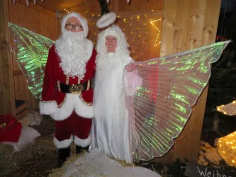 Nikolaus und Engel