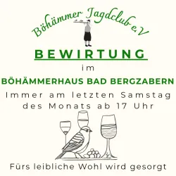 Bewirtung am Böhämmerhaus