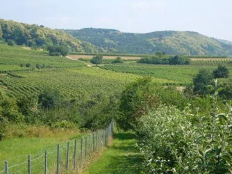 malerische Landschaften um die Ecke