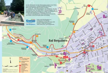 Kneipplehrpfad_Karte (© Archiv: Tourismusverein SÜW Bad Bergzabern e.V.)