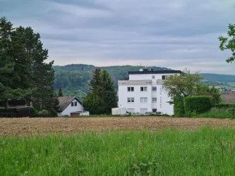 Außenansicht Haus Sonne - Appartement Bad Berzaber (© Jennifer Langner)