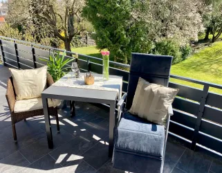 Zimmer 3 und 4 - Balkon