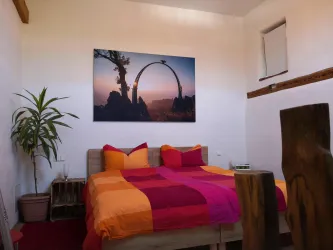 "Blick zum Donnersberg"  Schlafzimmer 1