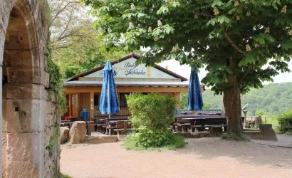Burgschänke auf Burg Nanstein (© VG Landstuhl)