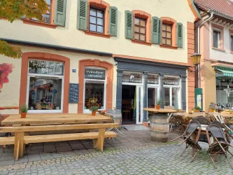 Eingang Pfälzer Stadthütte (© Verein SÜW Annweiler e.V.)