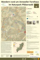 Wandertafel (© Verein SÜW Annweiler e.V.)