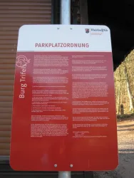 Parkplatzordnung Schlossäcker (© Verein SÜW Annweiler e.V.)