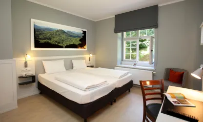 Doppelzimmer II (© Jugendstilhotel Trifels, Fotograph Björn Iversen)