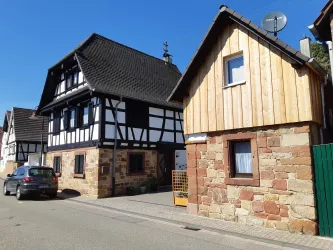Haus seitlich