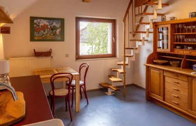 Küche Ferienwohnung Gartenstadt Riehm (© Flyfoto.de, Foto by Werner Riehm)