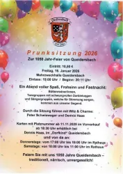 Prunksitzung (© Gemeinde Queidersbach)