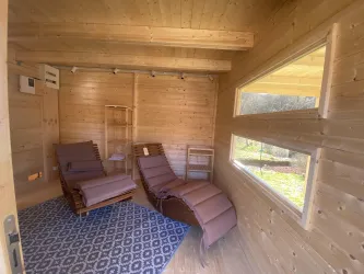 Ruheraum Sauna