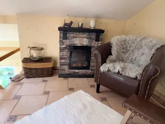 Gästehäuschen mit englischem Kamin
