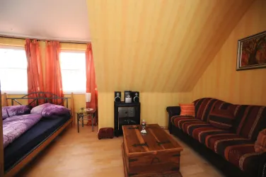 Schlafzimmer mit Wohnbereich (© Fam. Silberbauer)