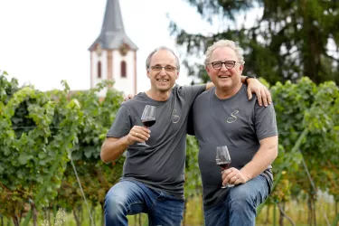Volker und Bernd Schreieck (© Wein- und Sekthaus Volker und Bernd Schreieck)
