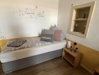 Schlafzimmer 2 Boxspring Betten einzeln