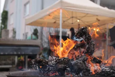 Feuer (© Weingut Erich Stachel)
