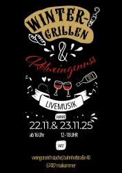 Wintergrillen und Rotweingenuss (© Weingut Erich Stachel)