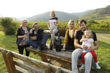 Familienbild (© Weingut Erich Stachel)