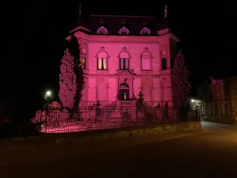 Villa Ullrich in Rosa (© Büro für Tourismus Maikammer)