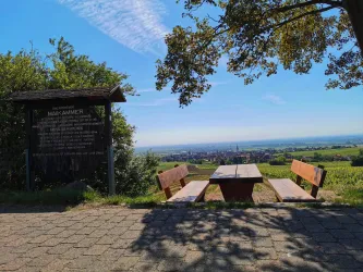 Am Wanderweg Deutsche Weinstraße (© Büro für Tourismus Maikammer)
