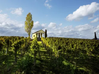 Sonnentempel auf dem Heiligenberg (© Weingut Dengler-Seyler)