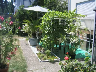 Terrasse seitlich (© Michael Roshol)