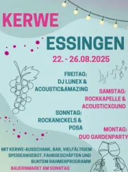 Plakat Kerwe Essingen