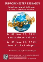 Flyer Musik verbindet Kulturen
