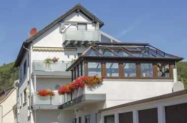 Blick auf Haus Storck, Bögnerweg 5 in Gimmeldingen (© Haus Storck - Ferienwohnungen in Gimmeldingen)
