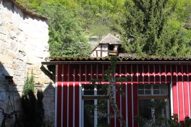 Hof & Blick zum Wald