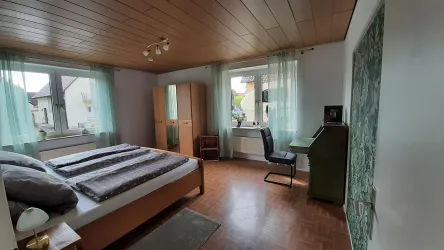 grünes Schlafzimmer