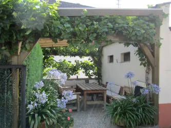 Sitzplatz für beide Ferienwohnungen