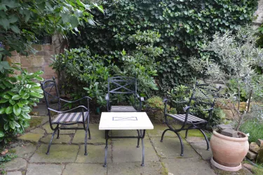 Sitzecke im Garten