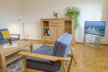 Fewo Meerspinne (Gästehaus Meerspinne): Wohnraum
