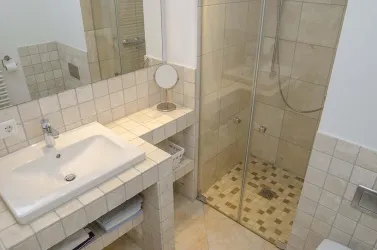 Apartment Biengarten - Bad mit Dusche / WC