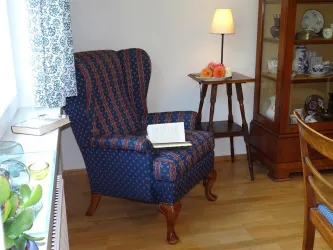 Leseecke mit Esszimmer