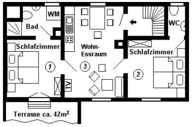 Grundriss (© Haus Wiedemann)