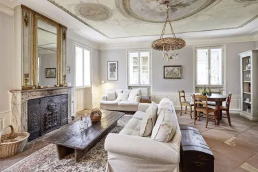 Der Gartensalon (© Herrenhaus Barthelemy Bollen)