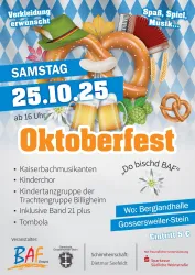 Plakat (© Ortsgemeinde Gossersweiler-Stein)