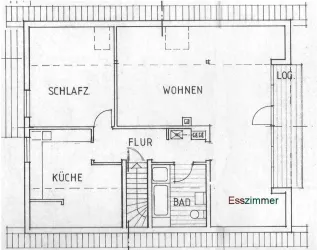 Grundriss Ferienwohnung 