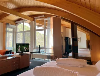 Adlerhorst-Suite (© Hotel Am Hirschhorn)