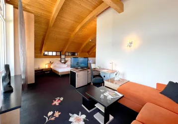 Adlerhorst-Suite 1 (© Hotel Am Hirschhorn)