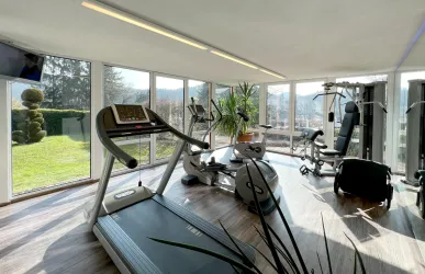 Fitnessraum (© Hotel Am Hirschhorn)